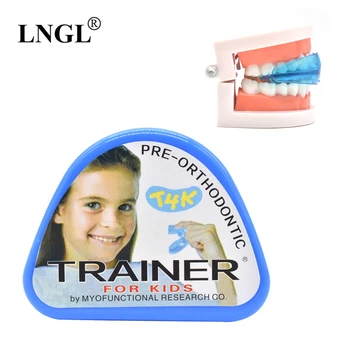1 шт., Детский Выпрямитель для зубов, Ортодонтический прибор, Тренажер для выравнивания зубов, Мундштуки для прямых зубов