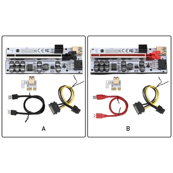 2/3 карты PCI-E VER012MAX экспресс-кабель 1x-16X удлинитель Сменный адаптер