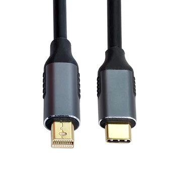 USB 3.1 Type C Источник USB-C для Mini DisplayPort DP Дисплеи Штекерный кабель для монитора 4K для ноутбука 1,8 м