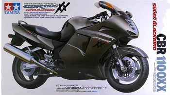 TAMIYA 1:12 CBR1100XX Super Blackbird 14070, Собранный мотоцикл, Ограниченная серия, Набор моделей для статической сборки, Игрушки, подарок
