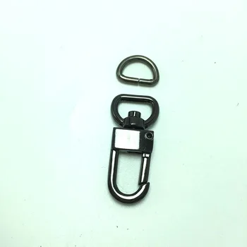 1/2 дюйма (12 мм), d-образное кольцо с защелкивающимся крючком для сумки, ошейник для домашних животных, ремни, аксессуары 