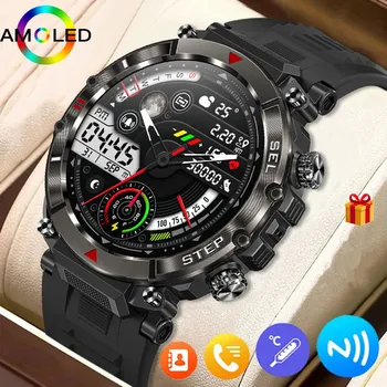 2023 Смарт-часы для мужчин 1,39-дюймовый сенсорный браслет, фитнес-трекер, Спортивные часы, Bluetooth-вызов, смарт-часы, Мужские Умные часы