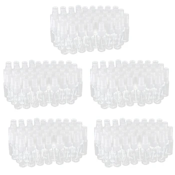 250 Упаковок пустых прозрачных пластиковых бутылок для распыления мелкого тумана с салфеткой из микрофибры, 20 мл многоразовый контейнер Идеально подходит