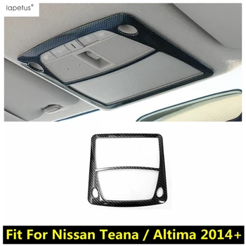 Лампы для чтения на крыше, Литьевая рамка, Накладка для Nissan Teana/Altima 2014-2020, Аксессуары для интерьера из АБС-пластика из углеродного волокна