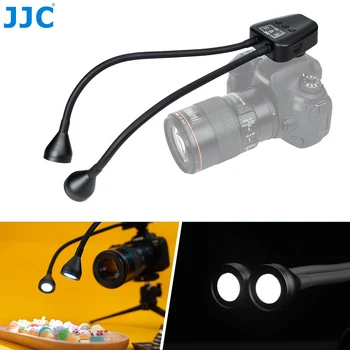 JJC Macro LED Arm Light 10-Уровневая Регулируемая Камера Macro Arm Light Осветительная Лампа 600 мАч Встроенный Аккумулятор Аксессуары Для Фотосъемки
