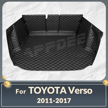 Автоматический Коврик с Полным покрытием Багажника Для Toyota VERSO 5-Seat 2011-2017 12 13 14 15 16, Автомобильный Коврик для Багажника, Защита Интерьера, Аксессуары