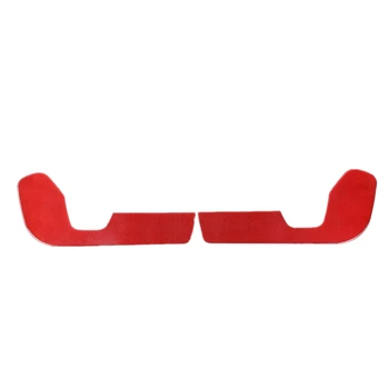 Декоративная крышка Панели регулировки переднего сиденья автомобиля для Suzuki Jimny 2019 2020 2021 2022 Аксессуары из красного углеродного волокна