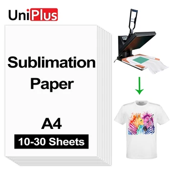 Бумага для сублимации Бумага для принтера формата А4 Термотрансферная бумага для текстильных изделий для сублимации, футболка с принтом 