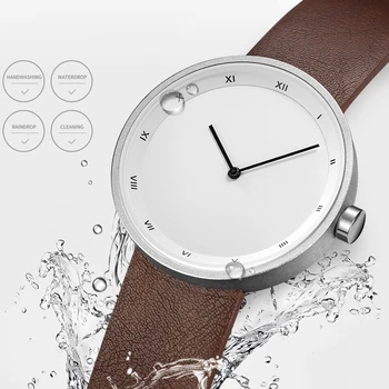Часы YAZOLE Мужские В минималистичном стиле, простые модные кварцевые наручные часы с искусственным ремешком, Водонепроницаемые студенческие часы Relogios Masculino