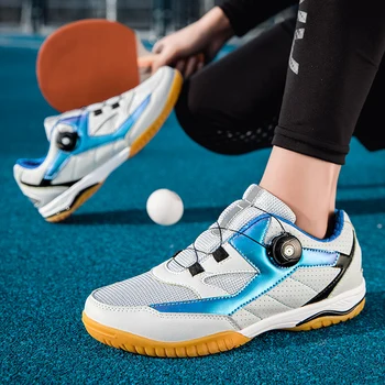 2023 Мужская и женская Профессиональная обувь для настольного тенниса, Обувь для уличного тенниса, Мужская обувь для бадминтона, волейбольная обувь