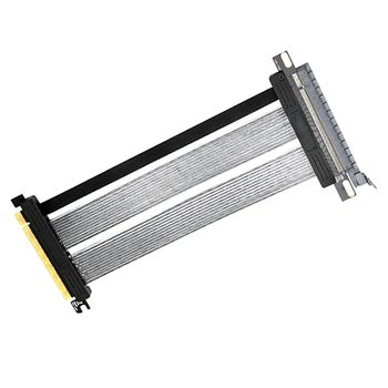 Удлинитель видеокарты PCI-E 4.0, кабель-адаптер PCIE X16, Кабель-адаптер 90 градусов, кабель-адаптер PCIE 4.0, удлинитель