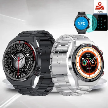 2023 Новые Смарт-часы с Bluetooth-вызовом для мужчин, экран с большой батареей, спортивные умные часы Для Мужчин Для OPPO Find X3 Pro Huawei Android OIS + Box