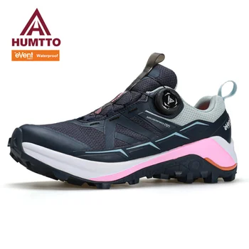 Дышащие кроссовки HUMTTO, водонепроницаемые кроссовки для женщин, женская спортивная обувь для бега трусцой, роскошные дизайнерские повседневные женские кроссовки