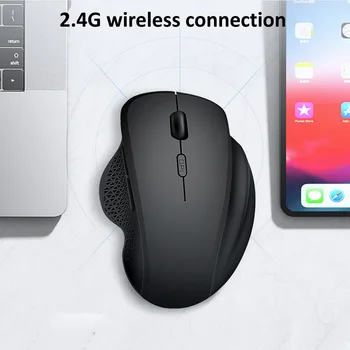 Эргономичная вертикальная беспроводная мышь Bluetooth 2.4G Bluetooth Dual Mode 6D 1600 точек на дюйм Беспроводная игровая мышь для настольного НОУТБУКА