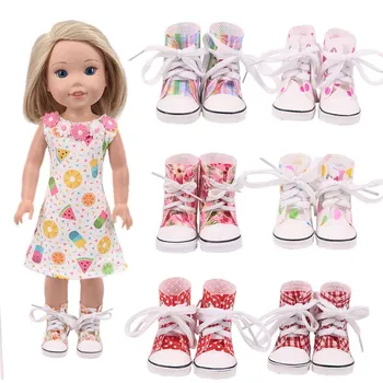 Кукольная обувь 1/6 BJD Blythe Кукольная обувь 5 см, Парусиновая обувь с высоким берцем, Сапоги Для 14,5-Дюймовой американской куклы и куклы BJD EXO и игрушки Куклы 32-34 см