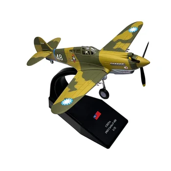 Масштаб 1:72 1/72 Второй мировой войны Curtiss P40 Warhawk Истребитель, Литой под давлением Металлический Самолет, Модель Самолета, Детская Подарочная Игрушка, Орнамент