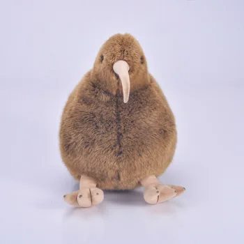 большая имитационная игрушка-птица Киви, плюшевая высококачественная коричневая кукла-киви, подарок около 45 см