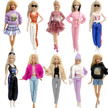 Смешанный стиль, 1 шт., наряд для куклы 1/6, Новое поступление, платье, Модная юбка, современная одежда принцессы для куклы Барби, Аксессуары JJ