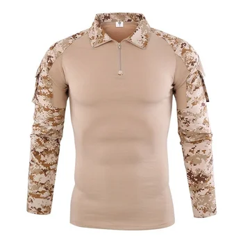 5XL, Большие размеры, Армейские фанаты, Тренировочная тактическая рубашка с длинным рукавом, Мужская Камуфляжная военная одежда для пеших прогулок и стрельбы на открытом воздухе