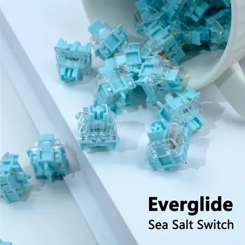 Everglide Переключатель морской Соли 5pin Тактильные Переключатели Для Механической клавиатуры Custom DIY MX Cherry RGB Switch Hot-Swap Fit GMK67 GK61