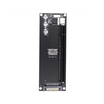 Адаптер PCIe для SFF-8611, адаптер Oculink SFF-8611 для PCIe PCI-Express 16X 4X с портом питания SATA для видеокарты материнской платы