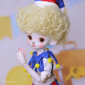 Новое Поступление Palti 1/6 BJD Кукольный Сменный Нос с Крошечным Телом Персонажа-клоуна Уникальный Дизайн Oueneifs Подарок-сюрприз для Детей