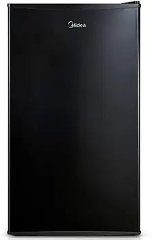 Холодильник, 3,3 кубических фута, Черный
