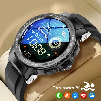 Умные часы Для мужчин, спортивные IP68, водонепроницаемые Режимы, Умные часы Для Android Ios, Фитнес-часы с сердечным ритмом
