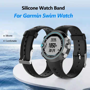 Силиконовый ремешок для плавательных часов Garmin, ремешок для умных часов, сменный браслет с инструментами, аксессуары для плавательных часов Garmin