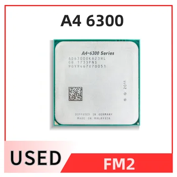 A4 6300 a4 6300 Двухъядерный процессор FM2 3,7 ГГц 1 МБ 65 Вт, процессорные части A4-6300 APU