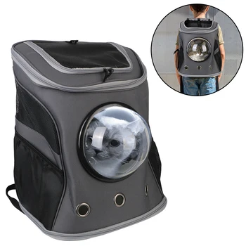 Космическая Капсула, Высококачественный Холщовый рюкзак для кошек, Дышащая сумка для переноски домашних животных, Дорожная сумка для перевозки домашних животных Большой Емкости