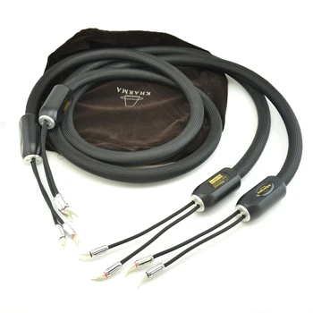 Акустический кабель Kharma KIC GR 1C Верхний провод для громкоговорителя Hi-Fi с вилкой-лопаткой