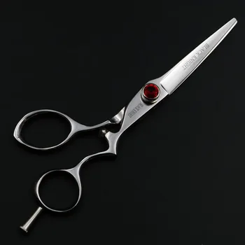 Black Knight 6-дюймовые Профессиональные ножницы для волос, парикмахерский набор, парикмахерские ножницы для резки сапфировых и рубиновых моделей